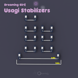 [IN-STOCK] Dreaming Girl Usagi Stabilizers